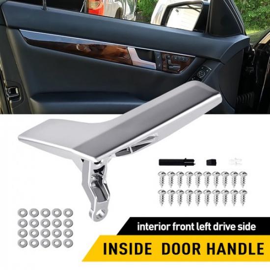 Left Driver Side Silveride Door Handle Repair Kit For Mercedes-Benz C250 C300