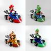 Super Mario Action Figures Collection Princess Peach Pull Back Toy With Fine Craftsmanship