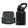 WATERSY 1.8L Insulated Water Bottle 64oz Stainless Steel Thermal Large Capacity with Handle for Outdoor Camping Vacuum Flask