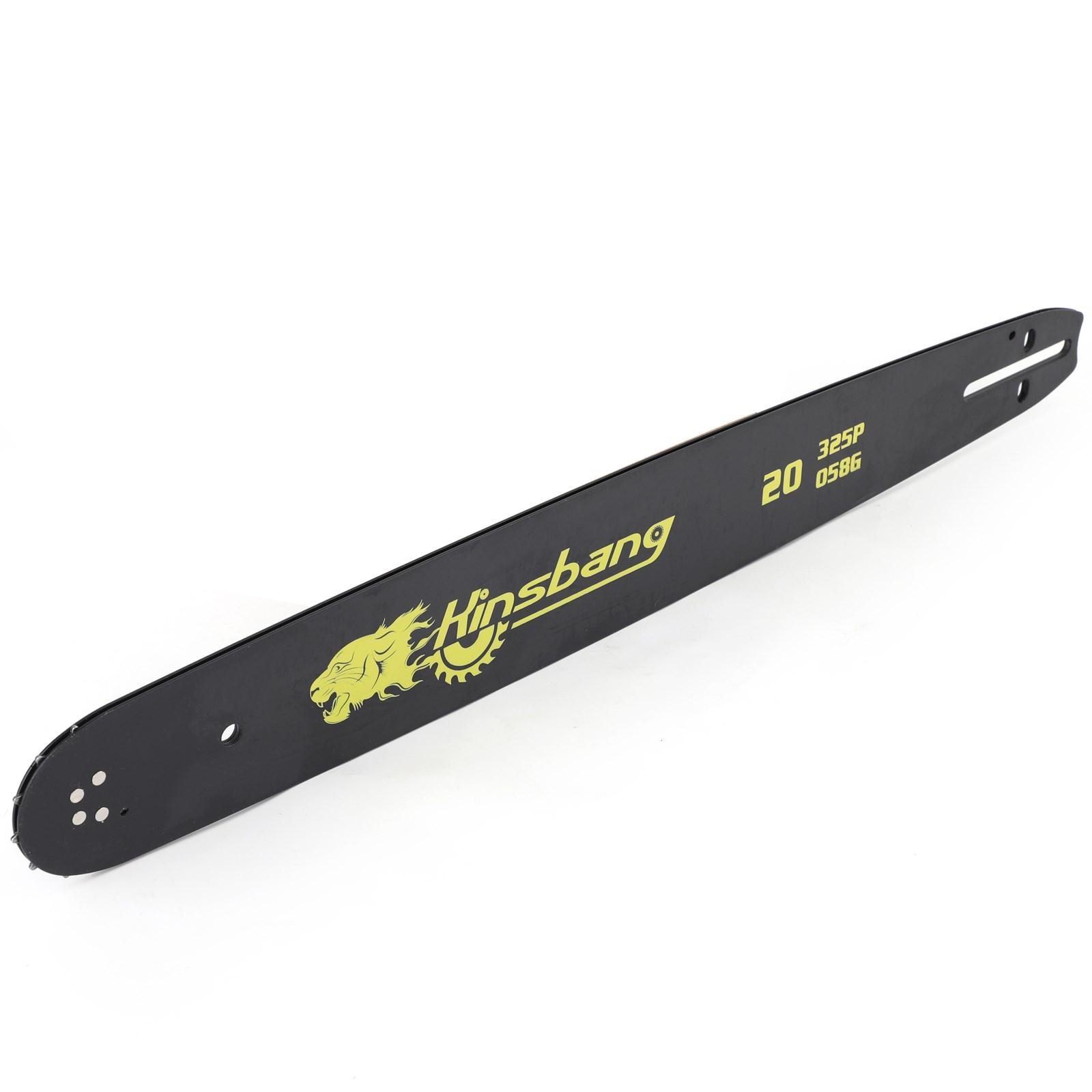 

20 CHAINSAW GUIDE BAR For 52CC 58CC 62CC 68CC 76 Drive Links 0.325 0.058 gauge