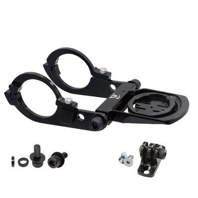 Wahoo Aero Combo Mount Narrow for Wahoo New BOLT Lower Adapter [REC MOUNT] (Double-Handed Type) (V2) [WAH3-Narrow9+GP] (with GP-K400A) 31.8mm