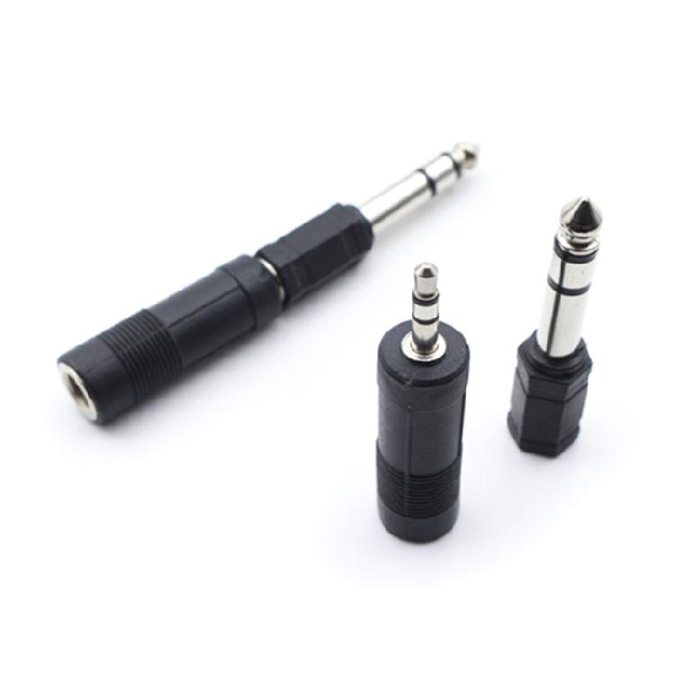 1/4inch Female to 1/8inch Male or 1/8in Male to 1/4in Female Stereo Adapter Sound Jacks Plug for Guitar Digital Piano
