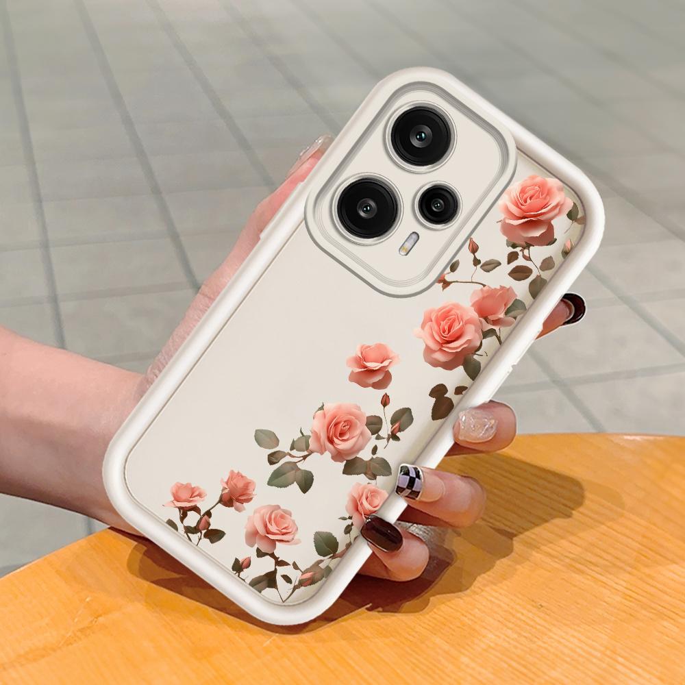 

Мягкий силиконовый квадратный чехол с рисунком лестницы для телефона, полное покрытие, противоударный защитный резиновый чехол для камеры для Xiaomi Redmi Xiaomi 12T Pro белый