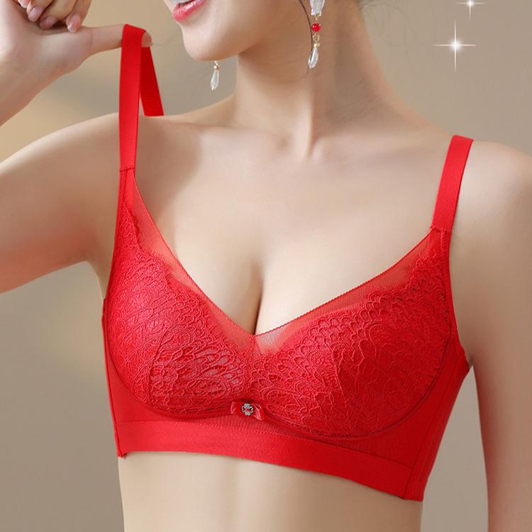 Sexy Lace Bra Women's Gathering Bra Seamless Bra Underwire Bra Collection Bra Accessory Bra Push Up Bra