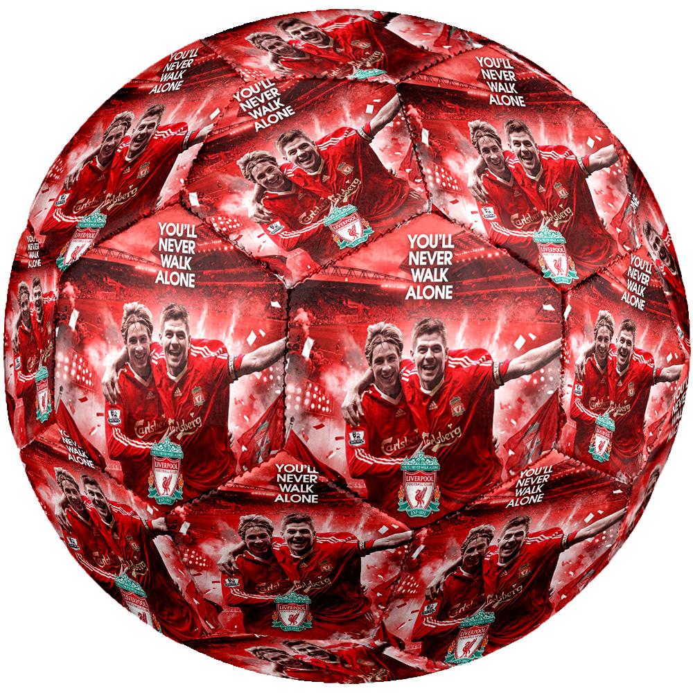 Liverpool Football Club Size 5 Soccer Ball Machinestitched Indooroutdoor Universal Football Surprise Collection Gift