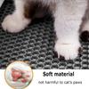 Cat Litter Mat Breathable Double Strainer Anti-flaking Absorbent Deodorant Anti-splash Cat Scratching Non-slip Cat Toilet Mat