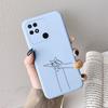 Case For Redmi 10 10C 10A Cute Heart Flower Back Cover Soft Silicone Matte Protective Funda For Xiaomi Redmi 10C Redmi10 Bag