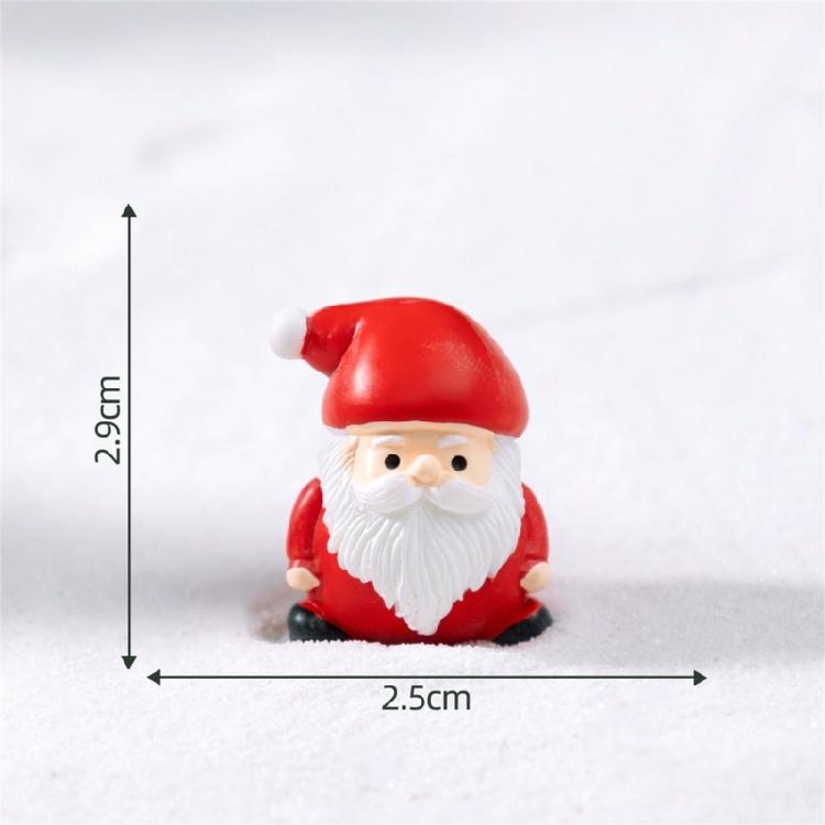 Obrutbar Julkristallkula Prydnad Jultomte Snögubbe Harts Hantverk Kreativ Design För Hem Kontor Dekoration