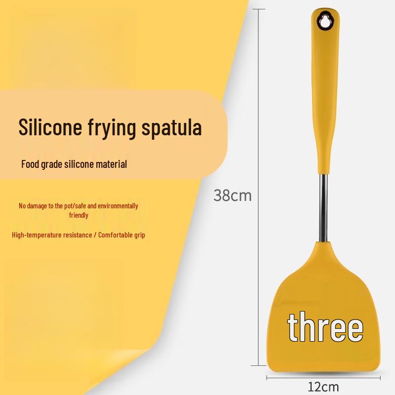 

Zhi Shi Stainless Steel & Silicone Kitchen Utensil Set