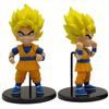 6Pcs Anime Dragon Ball Goku Vegeta Big Devil Super Saiyan Figurine Model Collection PVC Decoration Toys Birthday Gift