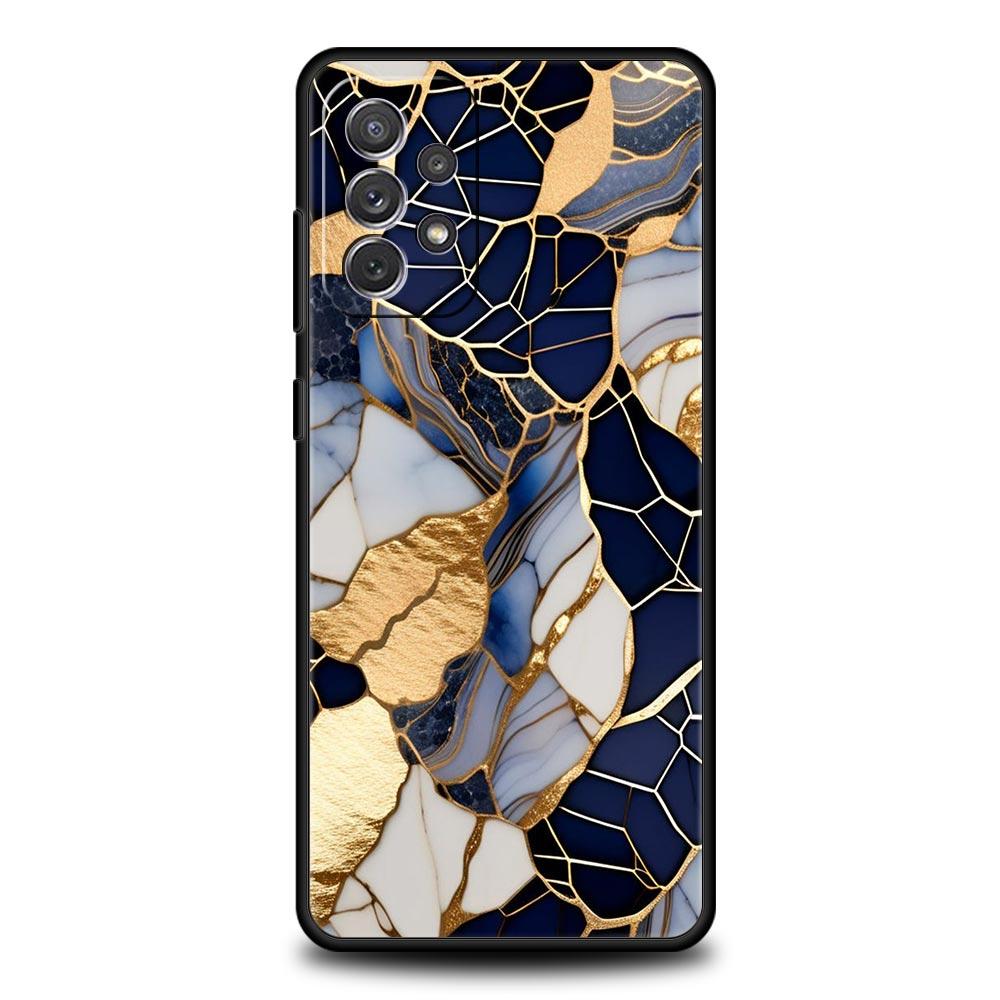 Aquarell Marmor Handyhülle Für Samsung Galaxy A15 A13 A51 A71 A41 A31 A21S A03S A05 A35 A32 A55 A23 A25 A33 A53 A73 5G Cover