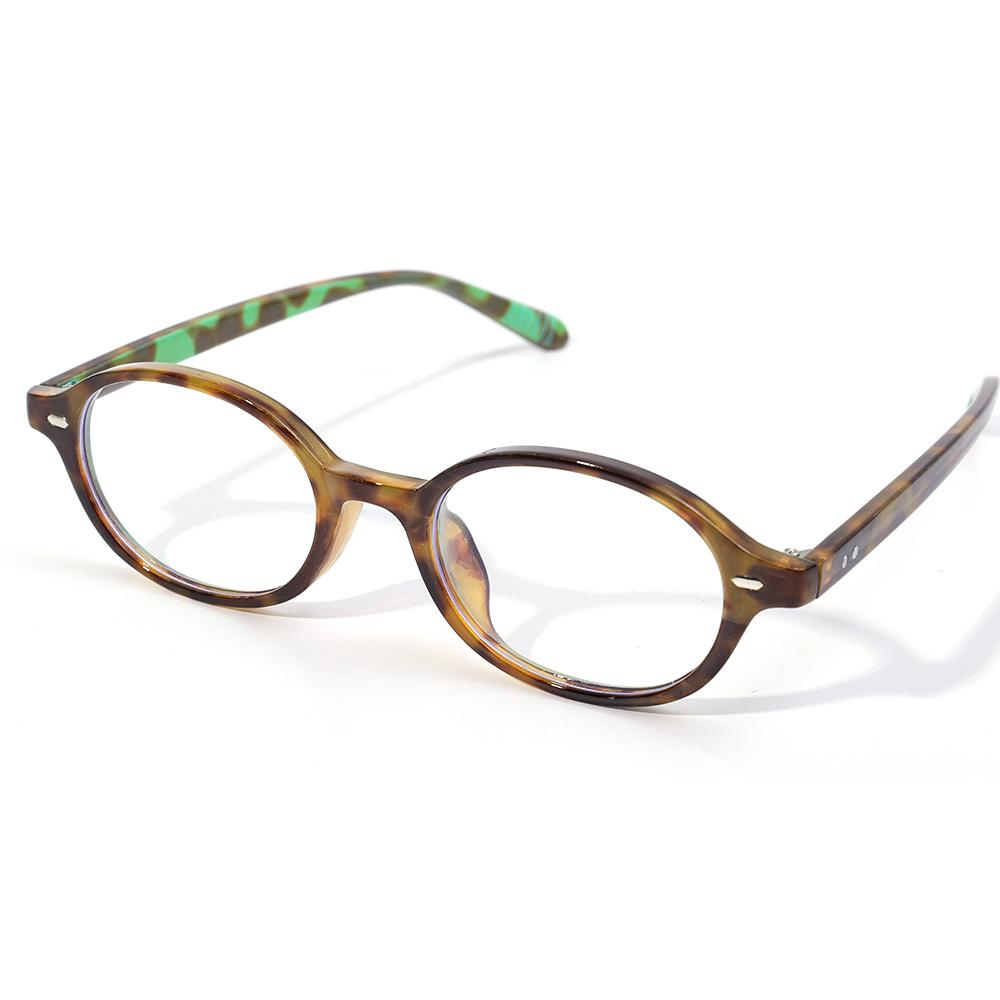 Ins Sweet Cool Eyewear Trend Korean Brand Reading Computer Anti Blue Light Eyeglasses Y2K Retro Oval Frame Glasses Women Female