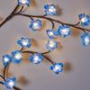 Bendable LED Butterfly Flower Vine Lights for Romantic Indoor Decor