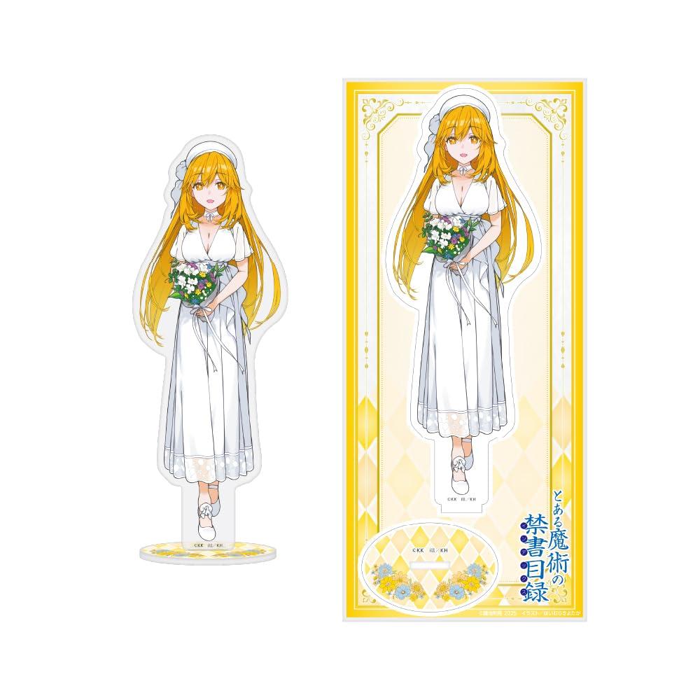 

KADOKAWA A Certain Magical Index 20th Anniversary Acrylic Figure Misaki Shokuhou White Dress H200 x W90mm Acrylic Ver. Approx.