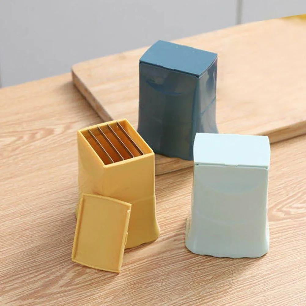 3 st Fruktskivare Rostfritt Stål Premium Frukt Ägg Banan Jordgubb Handhållen Multifunktionell Snabbt Skivare Köksredskap