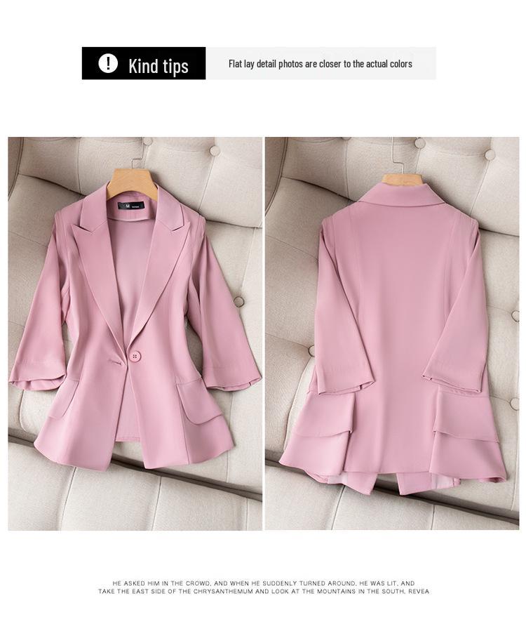 Women's Professional Short Sleeve Blazer & Skirt Suit - Spring/Summer Collection