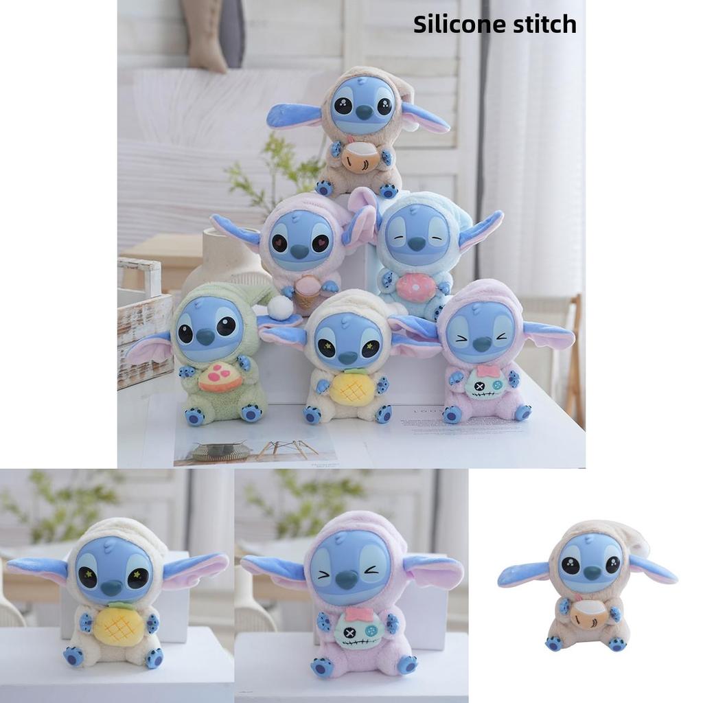 Stitch Plush Toy With Pp Cotton Filling Collectible Gift For Kids And Fans