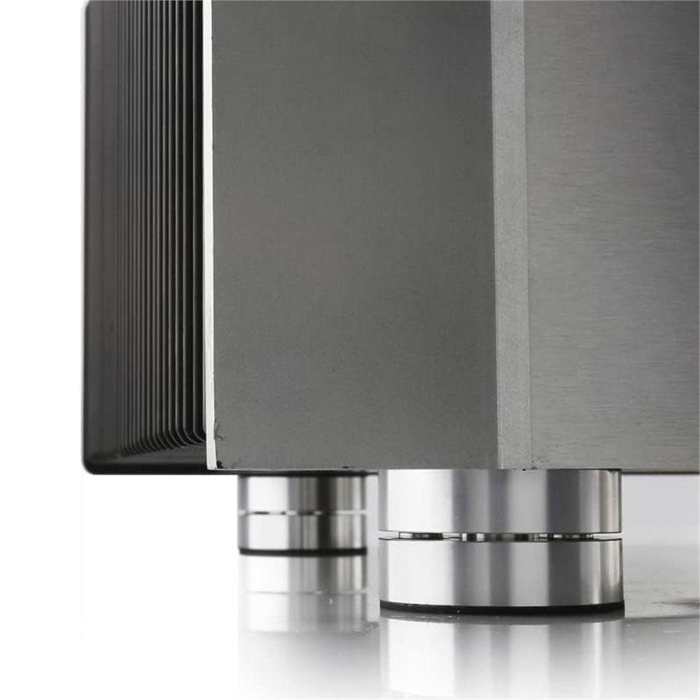 1Pcs 39x31mm HiFi Audio Isolation Feet CNC Machined Aluminum Magnesium Alloy Anti Shock Absorber Feet Shock Absorption Anodized