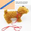 Polyester Pet Chest  Strap Soft Breathable Harness Rope Leash For Medium/large Dogs Cats