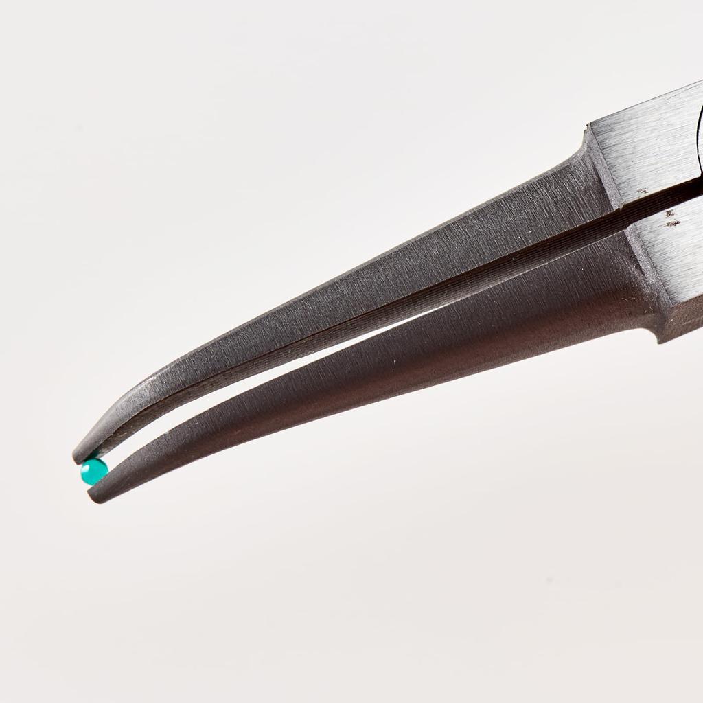 HOZAN Bent Nose Long Nose Ideal for Tight Spaces and Precision Work P-12 Pliers,