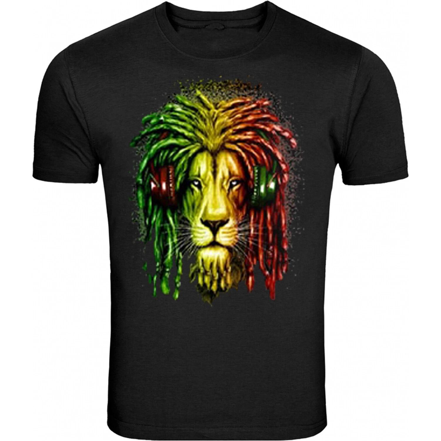 Bob Marley Kingston Jamaica 1945 Rasta Lion Music TEE Zion Rootswear Licensed T- 4XL