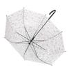 Pluvia Long Bored Cat 58cm Women's Umbrella, Design, POE, White,