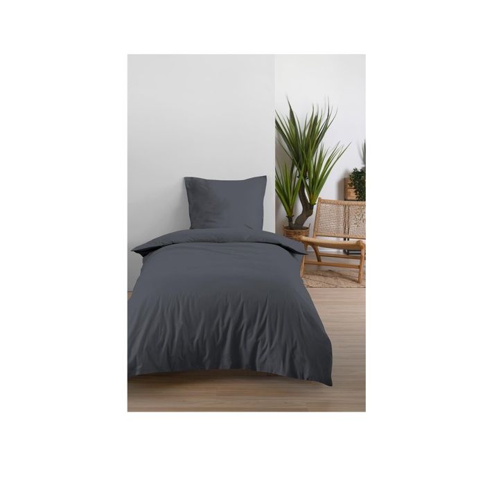 Fitted Sheet 90 X 200 Cm Slate Eden