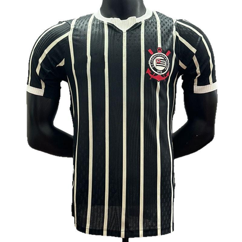 Corinthians 2026-2027 Auswärts Kurzarm Fußballtrikot Herren Bambusfaser Performance Fußballuniform
