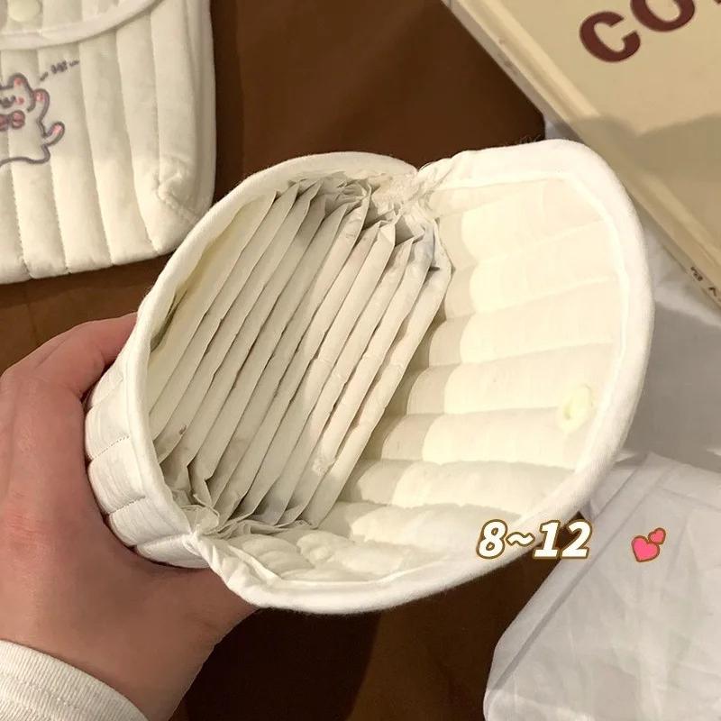 Cute Sanitary Napkins Menstruation Towel Storage Bag Portable Mini  Tampon Monthly Bag Storage Bag