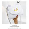 Summer Sailor Moon Ladies Handbag Black Luna Cat Shape Chain Shoulder Bag PU Leather Women Messenger Crossbody Small Bag Purses
