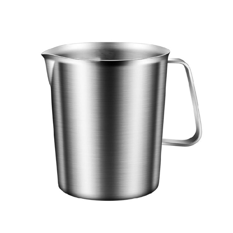 Professioneller Edelstahl-Messbecher mit Griff Korrosionsbeständiger Messzylinder Für Cafés Und Bäckereien