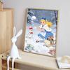 Disney themed diamond painting kit Alice Rabbit Mouse handmade diy5D home decoration gift