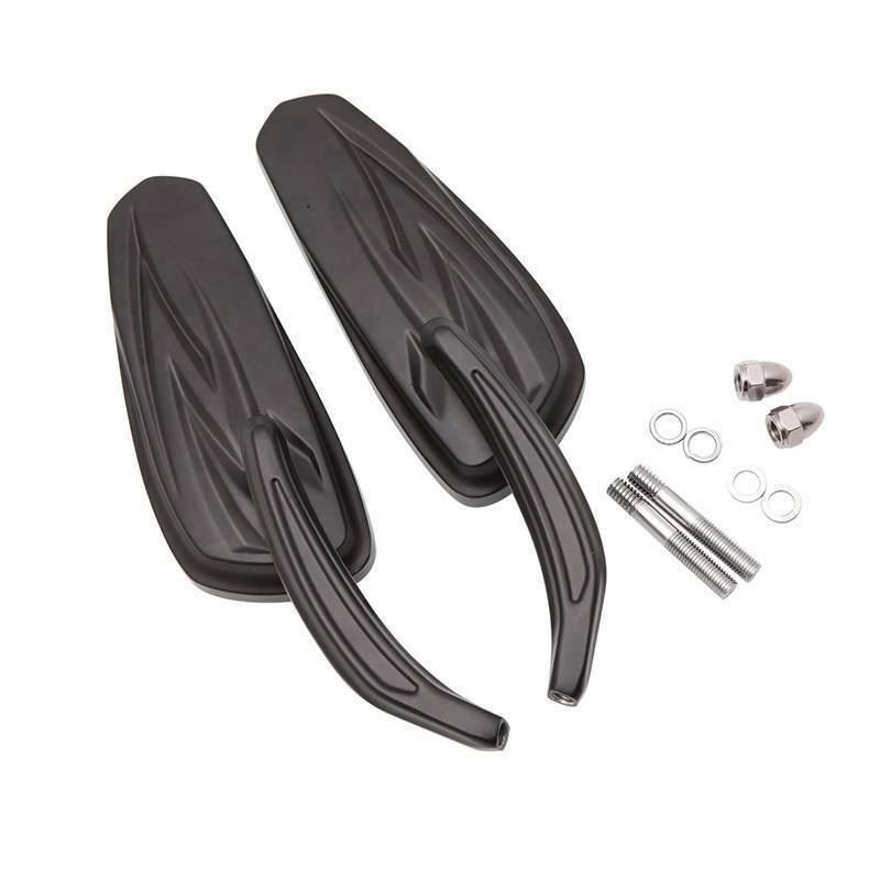 Chrome Motorcycle Golf Club Side Rear View Mirrors For For Harley Davidson Street Glide QC-M-213