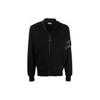 Zipper Hooded Baseball Jacket Men Jackets Black G20918G00007809KR