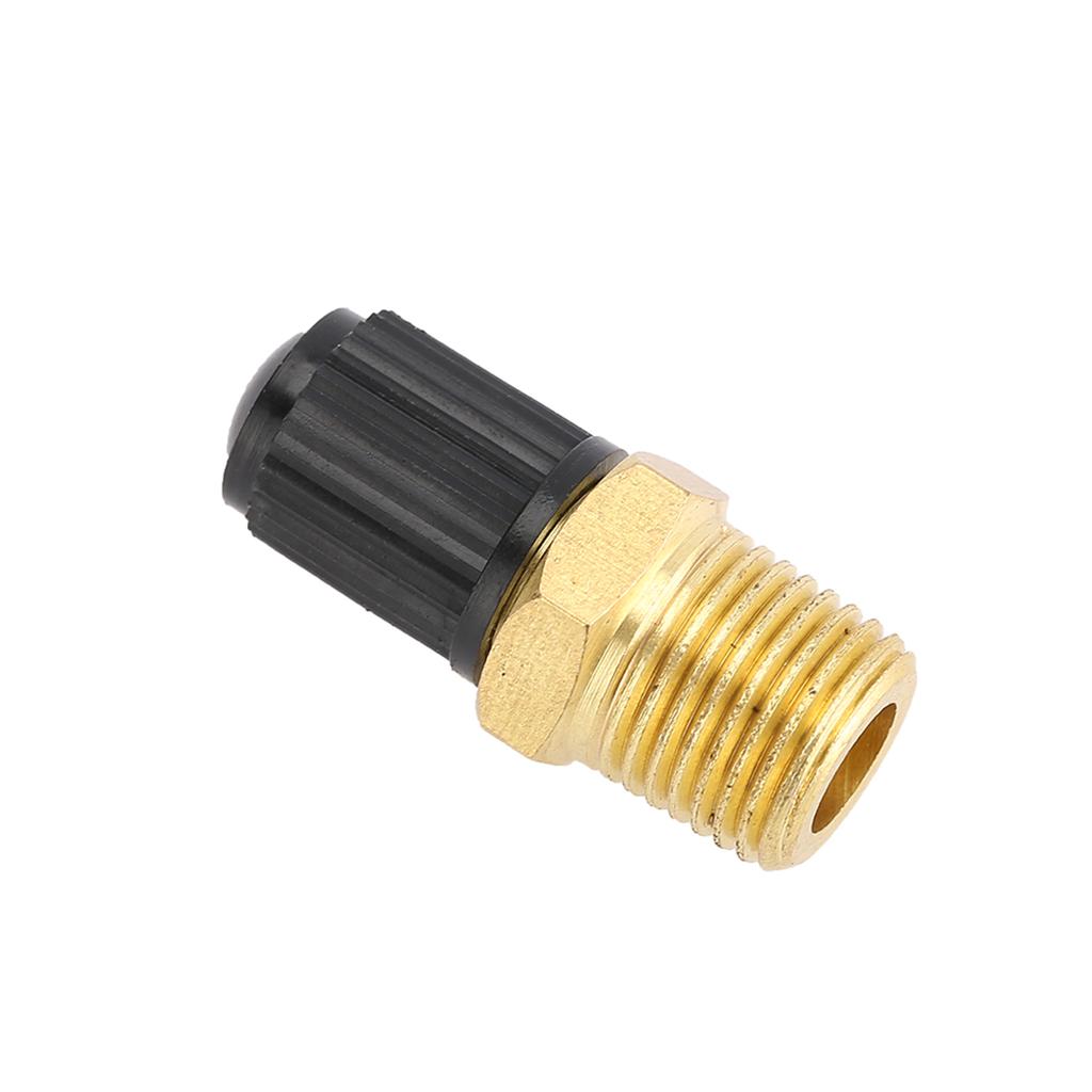 2 Pcs 1 4 Inch NPT MPT Brass Air Compressor Tank Fill Valve