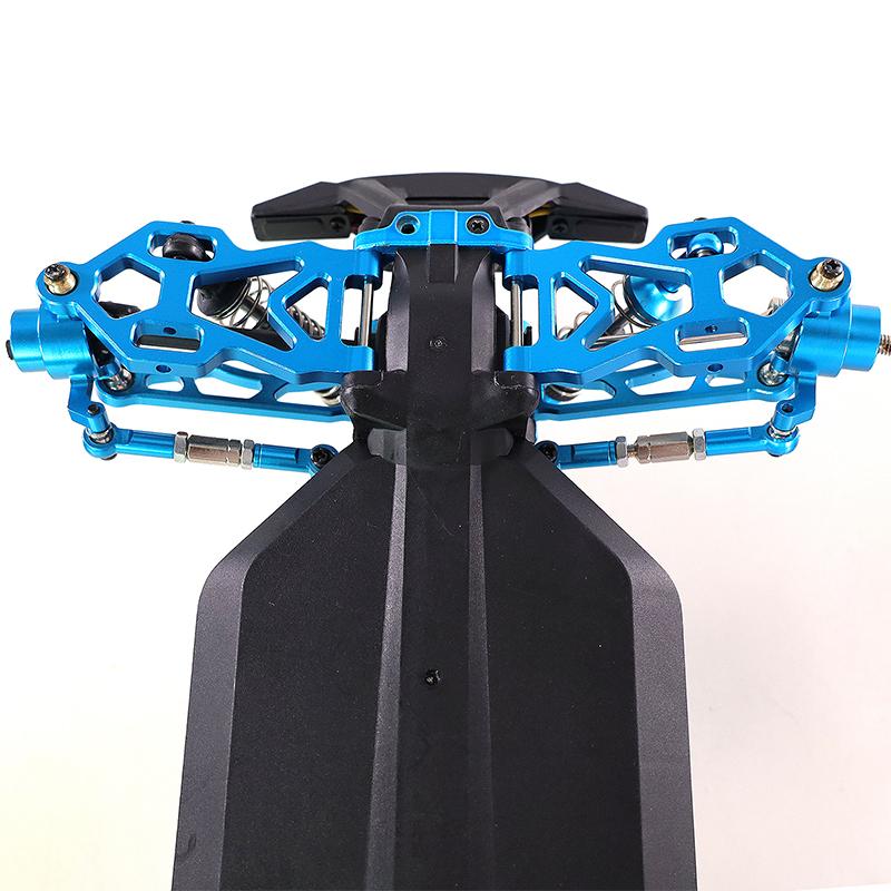For SCY RC Car 16101 02 16103 SG116 Aluminum Alloy Suspension Arm Wheel Seat Steering Cup Set Upgrade Metal Parts Accessories