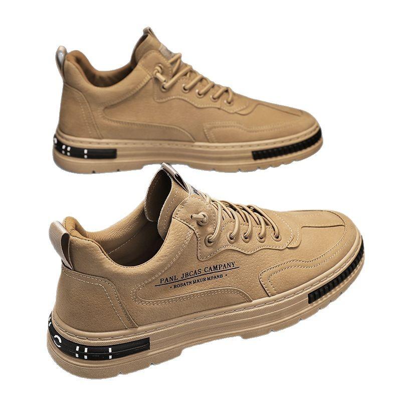 Fashion Spring New Breathable and Comfortable Casual Work Shoes Sports Shoes Soft Soled Anti Slip Outdoor Board Shoes