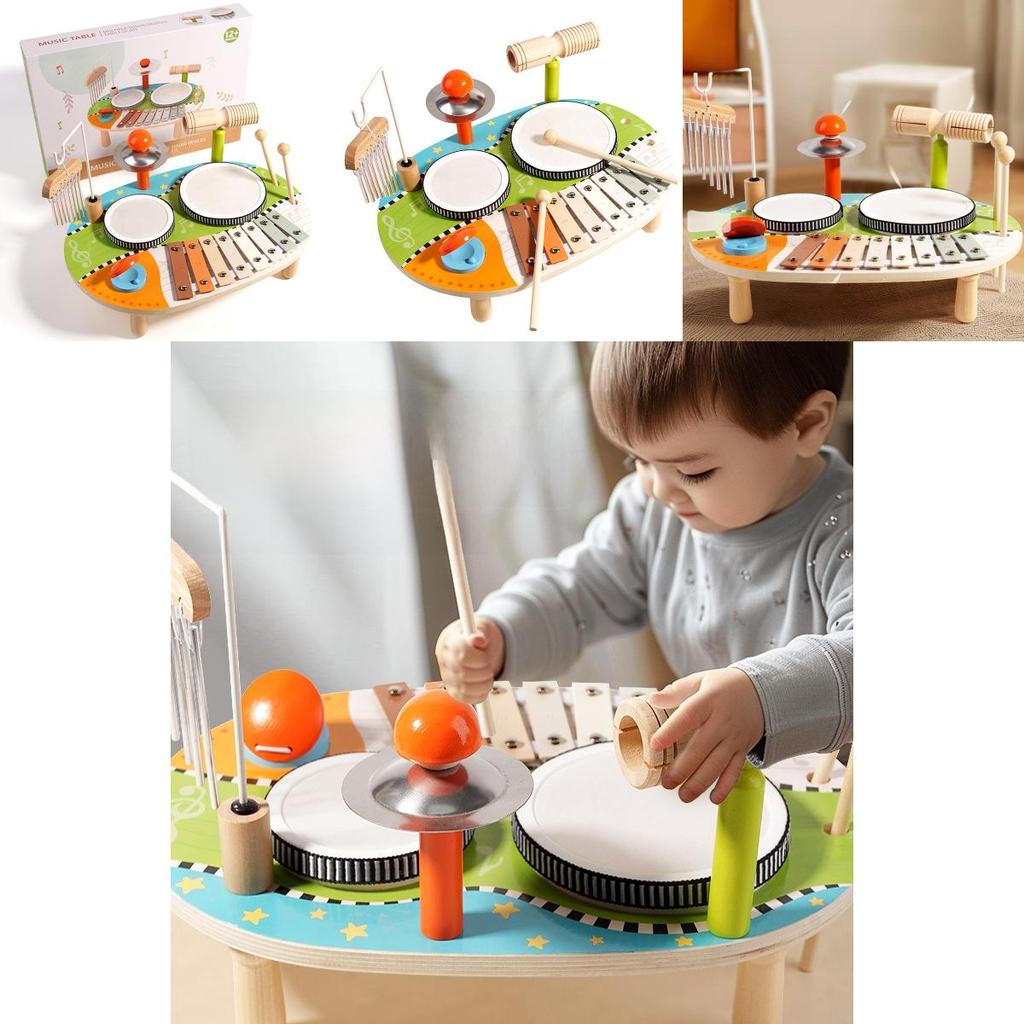 Wooden Educational Percussion Instrument For Childrens Learning And Creative Play