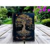 Grimoire Leather Journal Blank Spell Book of Shadows Leather Large Photo Album