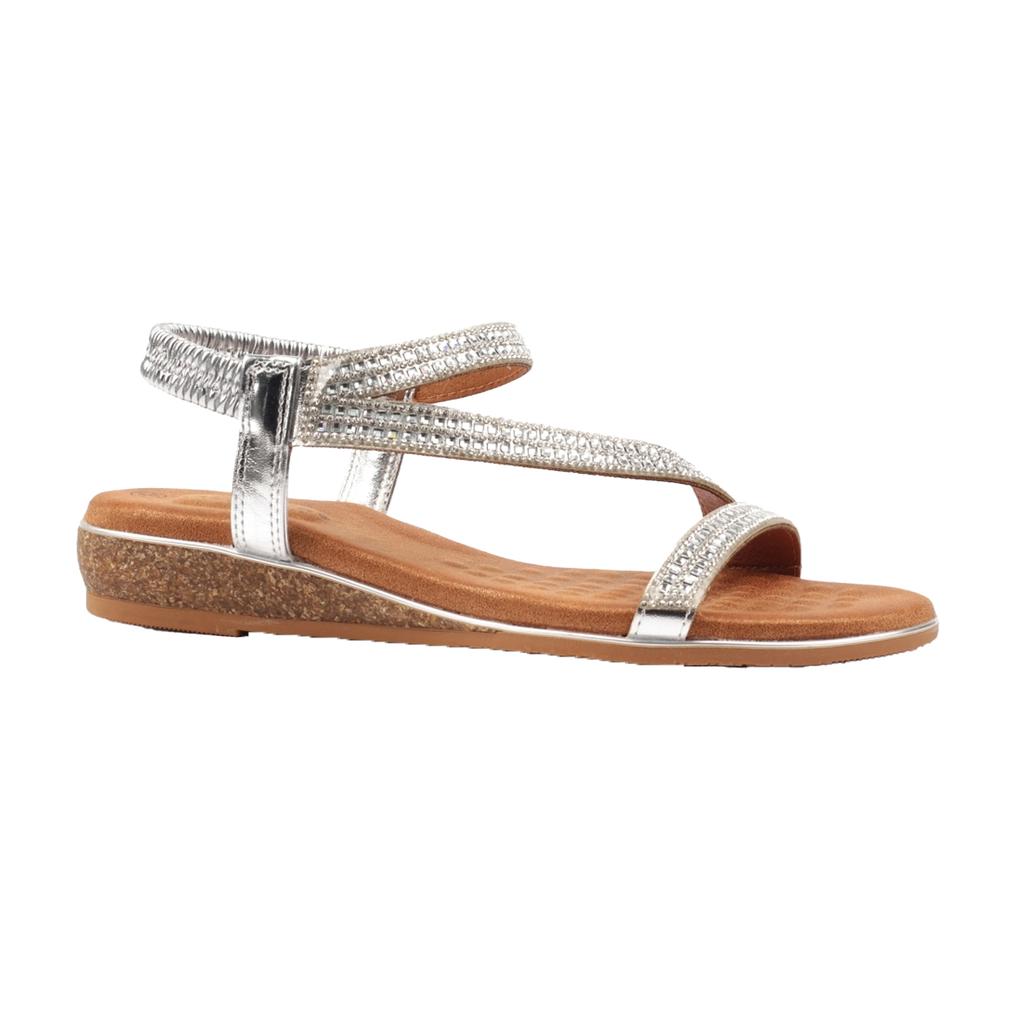Lunar Womens/Ladies Jazmine Wide Wide Sandals