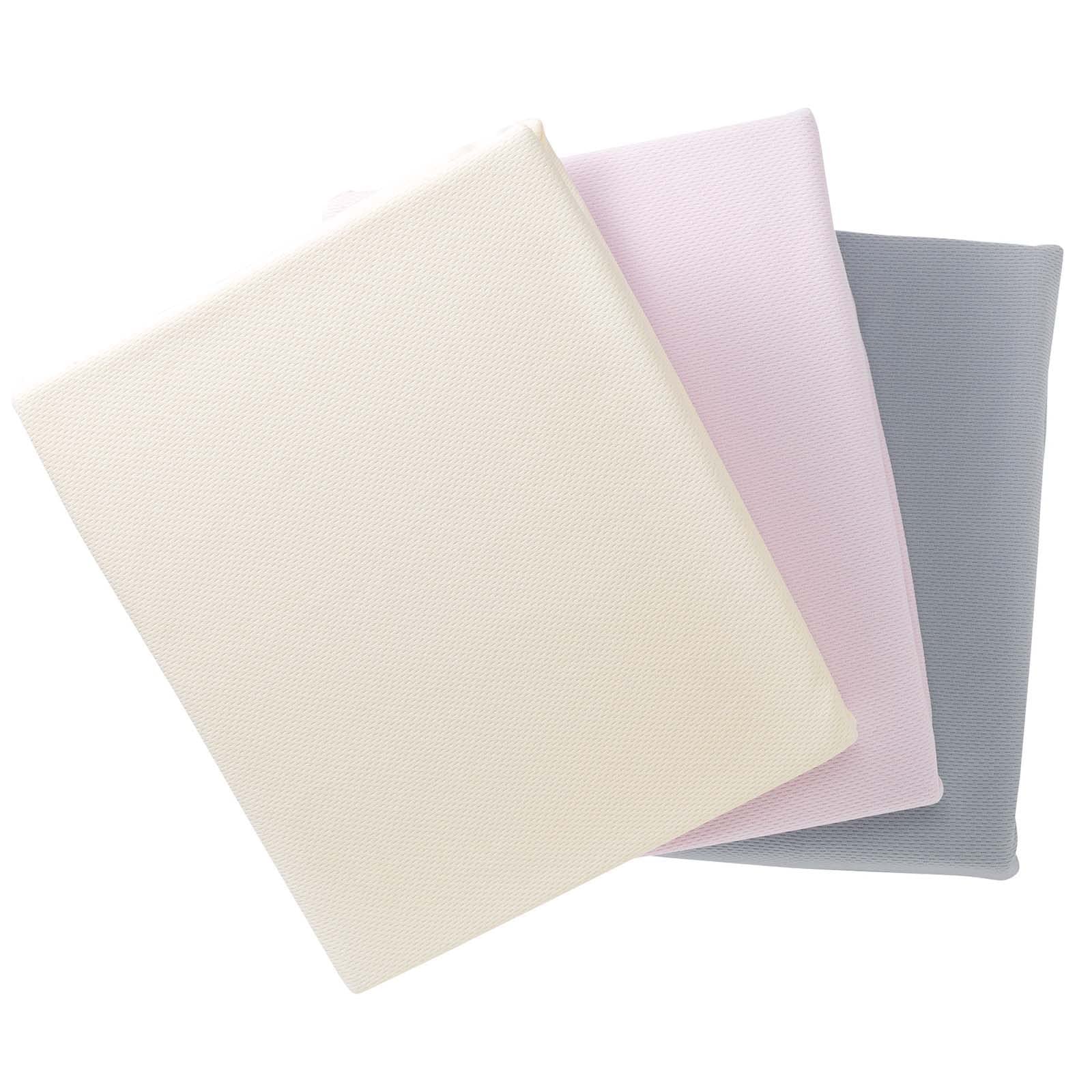 

airweave Single Box Mattress Sheet, Pink (K-P1831-PK-1), Cotton, Breathable, Absorbent, Stretchable Mesh Fabric, Soft to the Touch