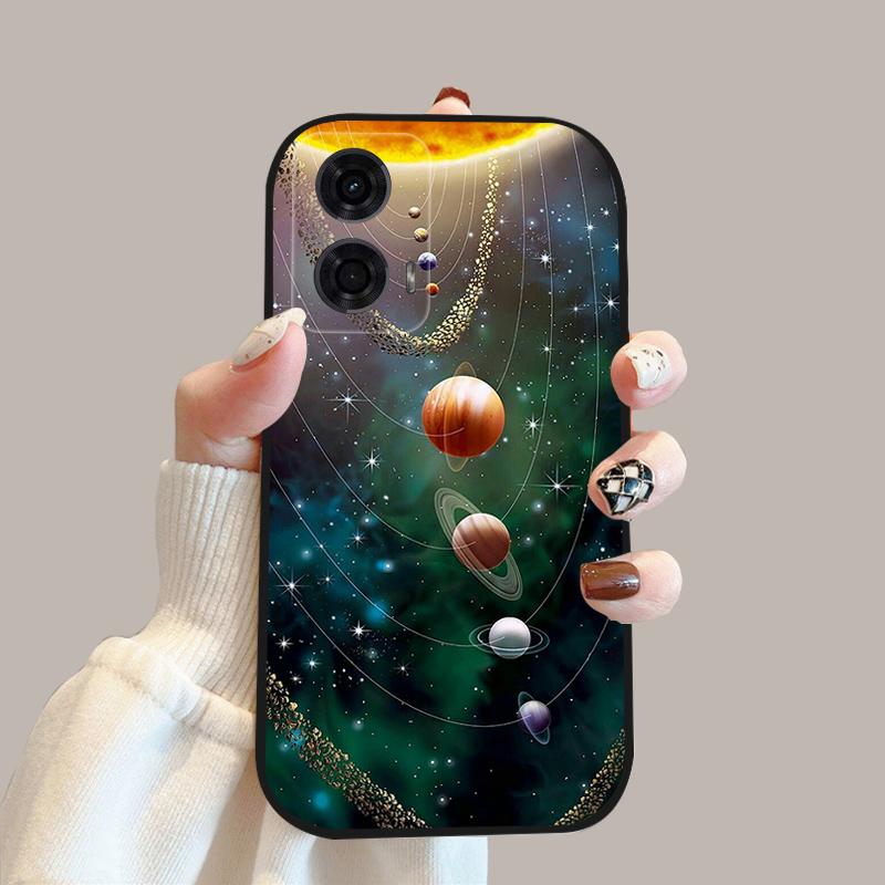 For Motorola Moto G24 Power 4G Case G 24 New Fashion Flower Silicone Soft Back Cover For Moto G04 G04s Phone Case MotoG04 Coque