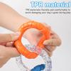 Sturdy Dog Chew Toy TPR Interactive Fetch Toy Fun Dog Tug Dog Toy  For Pets Training Teething