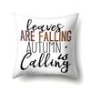 Thanksgiving Pillowcase Blessing Maple Leaf Pumpkin Sofa Cushion Cover Office Home Living Room Pillowcase