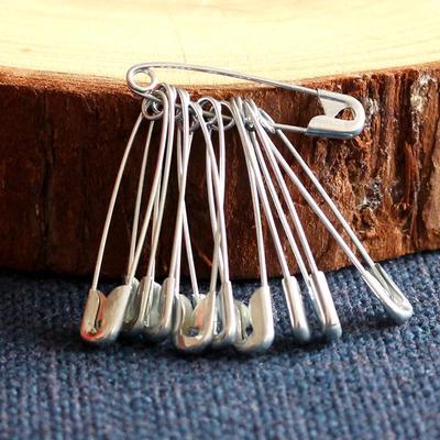 Vintage Safety Pin Brooch - Large Paper Clip Buckle for Wedding Corsage and Accessories