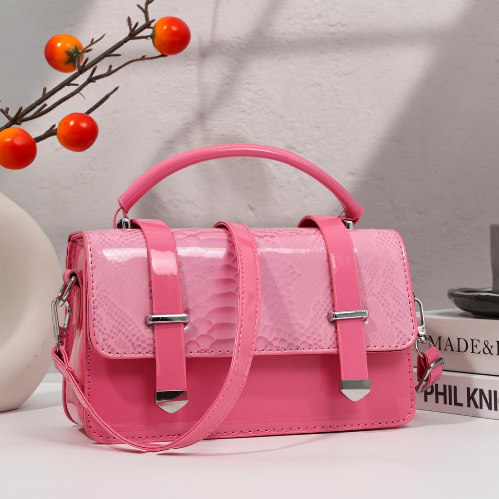 Luxury Vintage Women'S Serpentine Pattern Handbag Fashion Small Capacity Tote Bag Ladies PU Leather Business Crossbody Shoulder Bags For Female