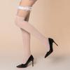 Sexy Suspender Stockings With Bow Leg Garters Gothic Lolita Horse Oil Over Knee White Stockings Jk Style Night Club Long Socks