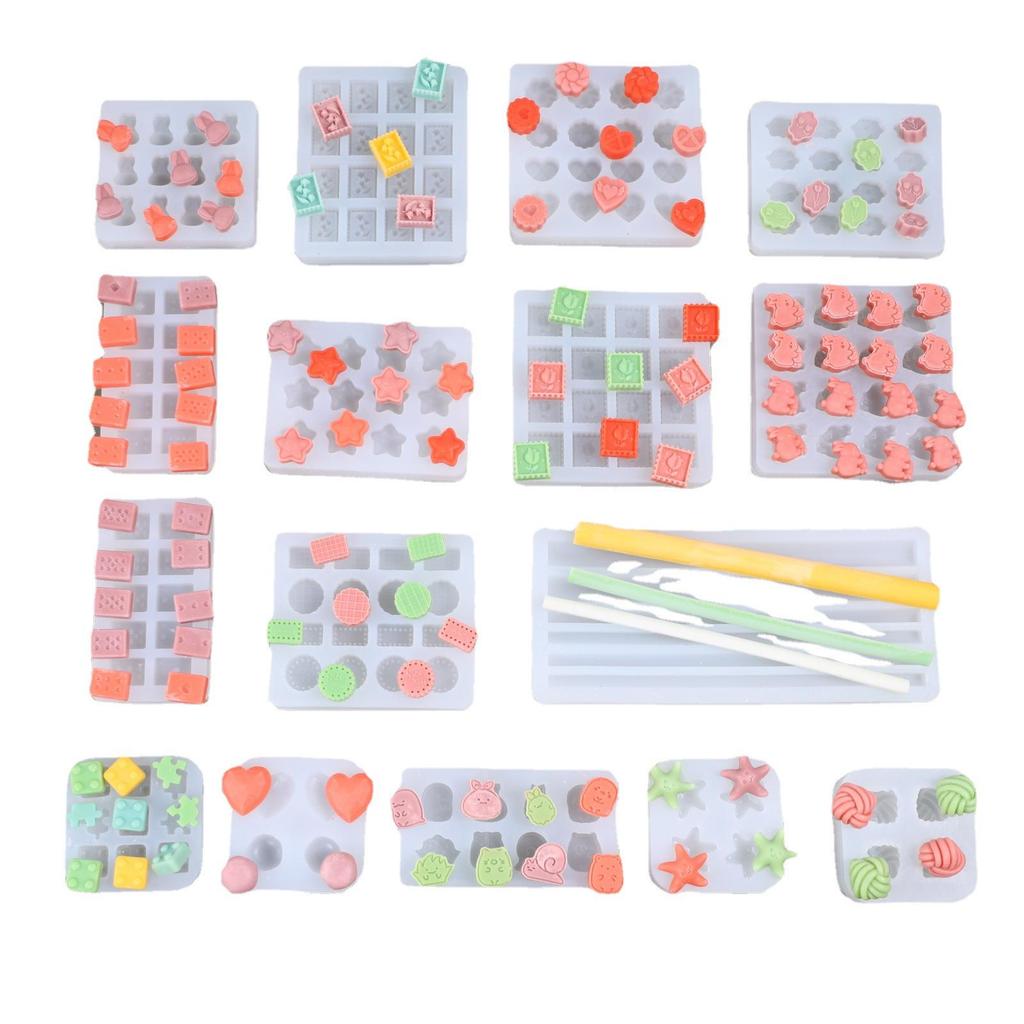 Formă de silicon pentru ceară de sigiliu pentru jurnal DIY