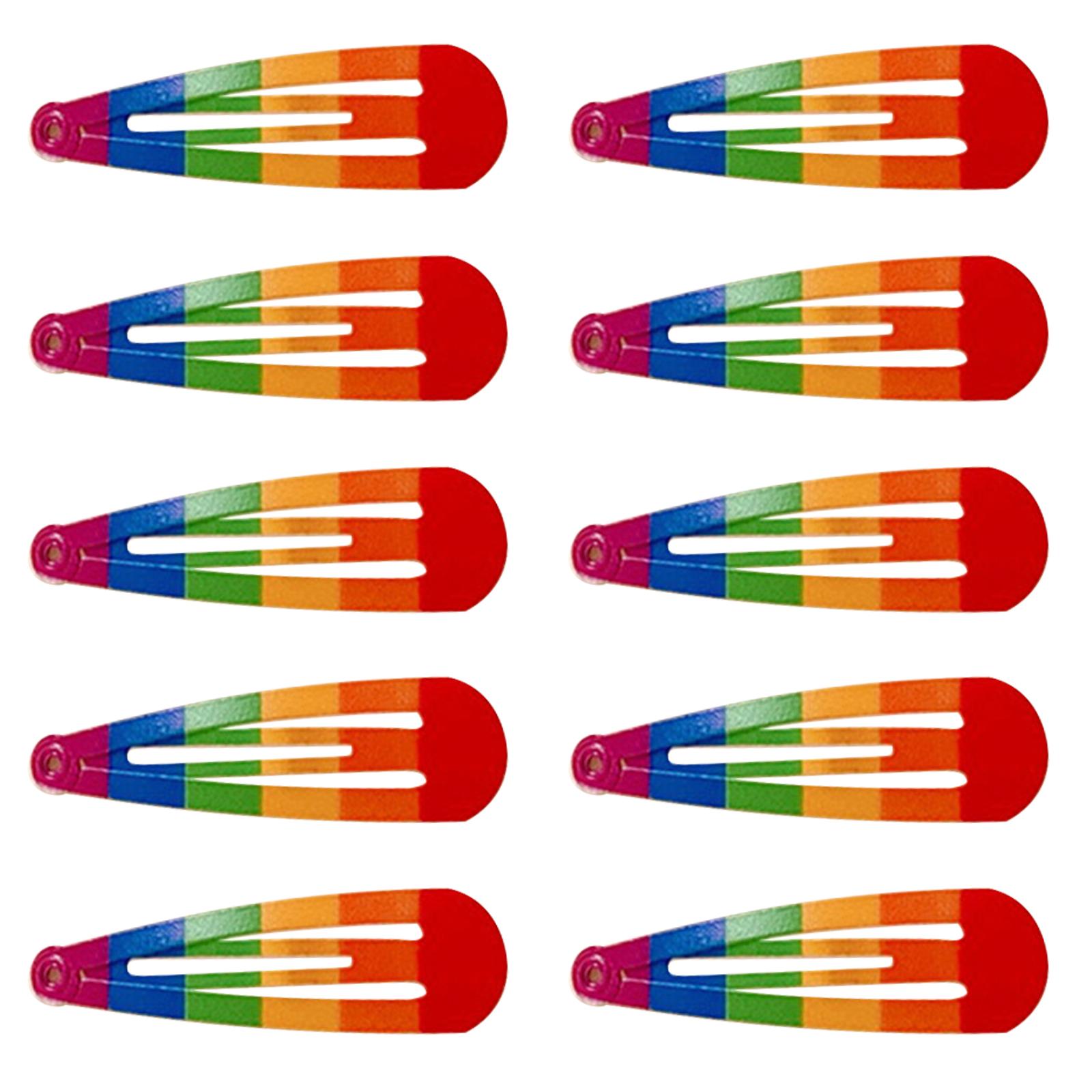 

Sweet Hair Clip Multi-shape Can Choose Hairpin Rainbow Color Hair Clip for Teenagers Children Taking Photo Hairpin 5