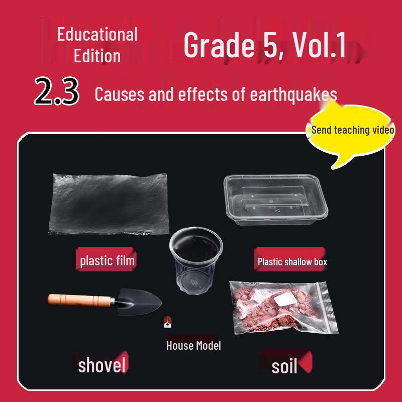 

Набор по естествознанию для 5 класса: Землетрясения Причины и Последствия Издание Учебника